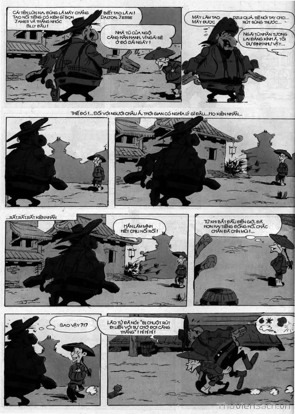 Truyện Tranh Cuộc Phiêu Lưu Kỳ Thú Của Lucky Luke trang 3