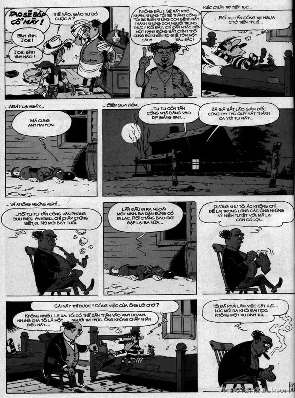 Truyện Tranh Cuộc Phiêu Lưu Kỳ Thú Của Lucky Luke trang 3