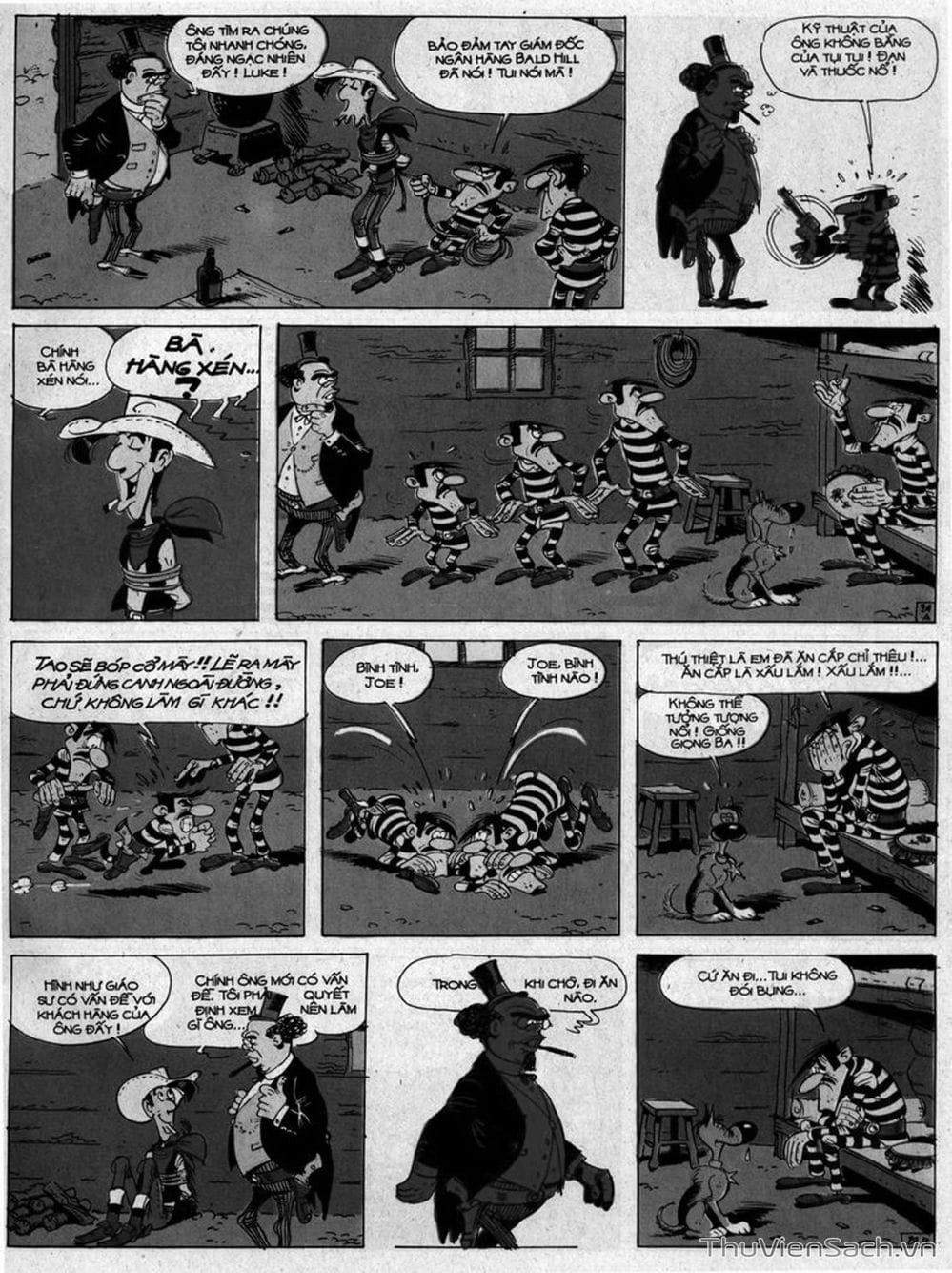 Truyện Tranh Cuộc Phiêu Lưu Kỳ Thú Của Lucky Luke trang 3