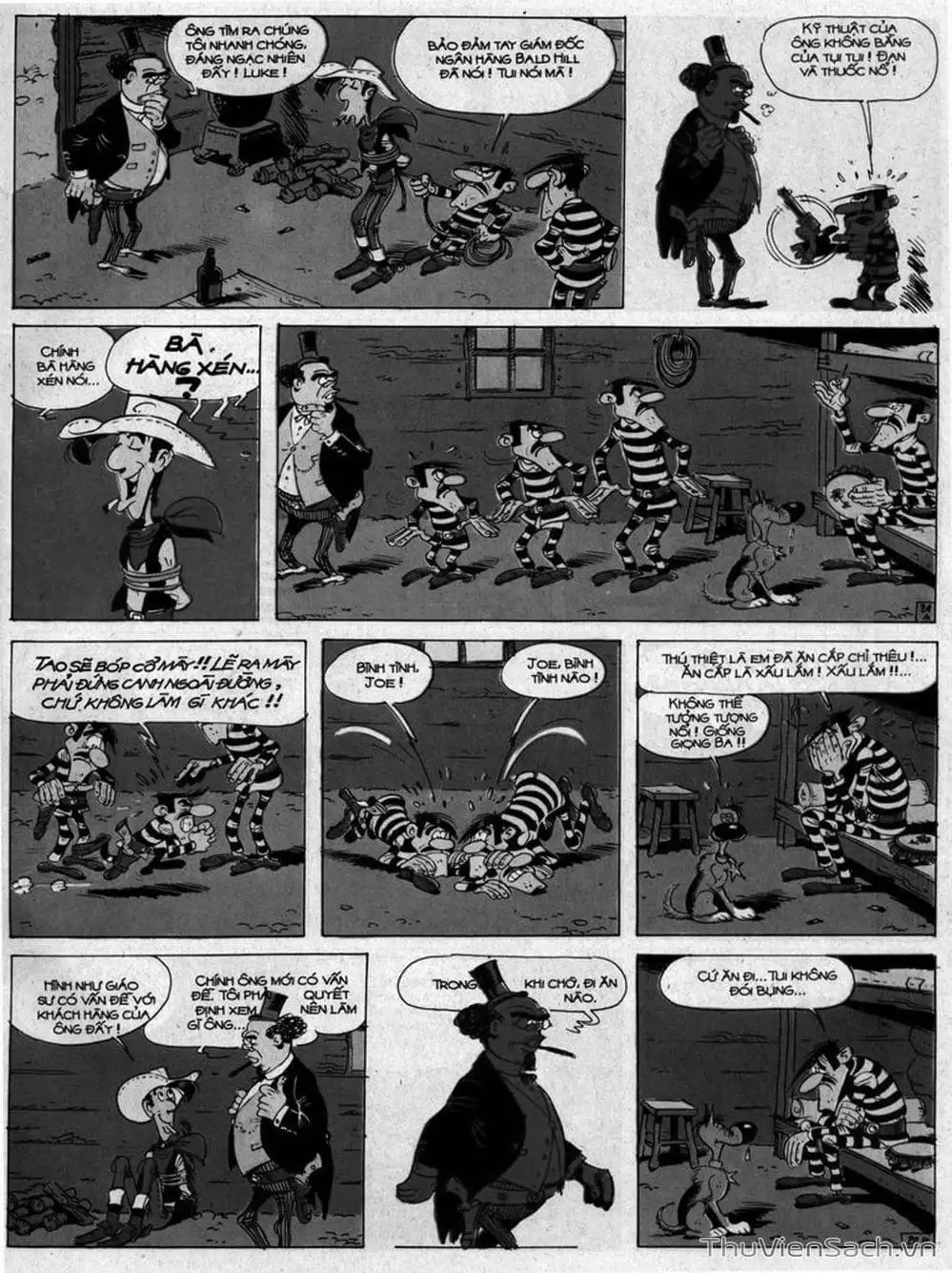 Truyện Tranh Cuộc Phiêu Lưu Kỳ Thú Của Lucky Luke trang 3