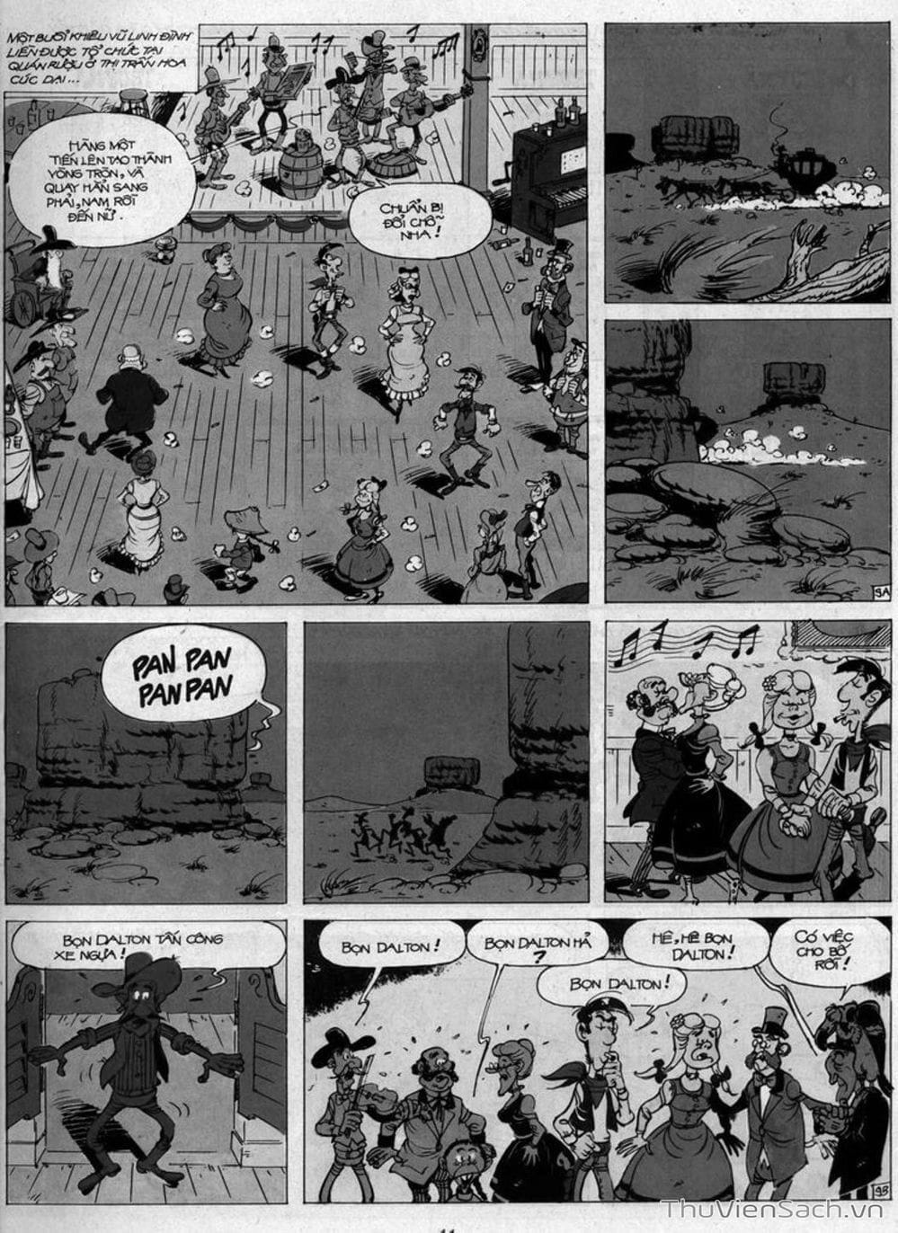 Truyện Tranh Cuộc Phiêu Lưu Kỳ Thú Của Lucky Luke trang 3