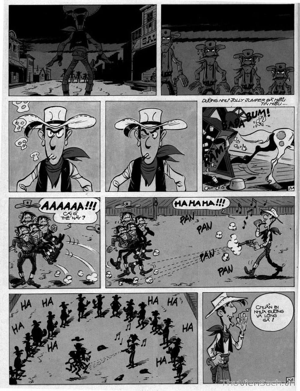 Truyện Tranh Cuộc Phiêu Lưu Kỳ Thú Của Lucky Luke trang 3