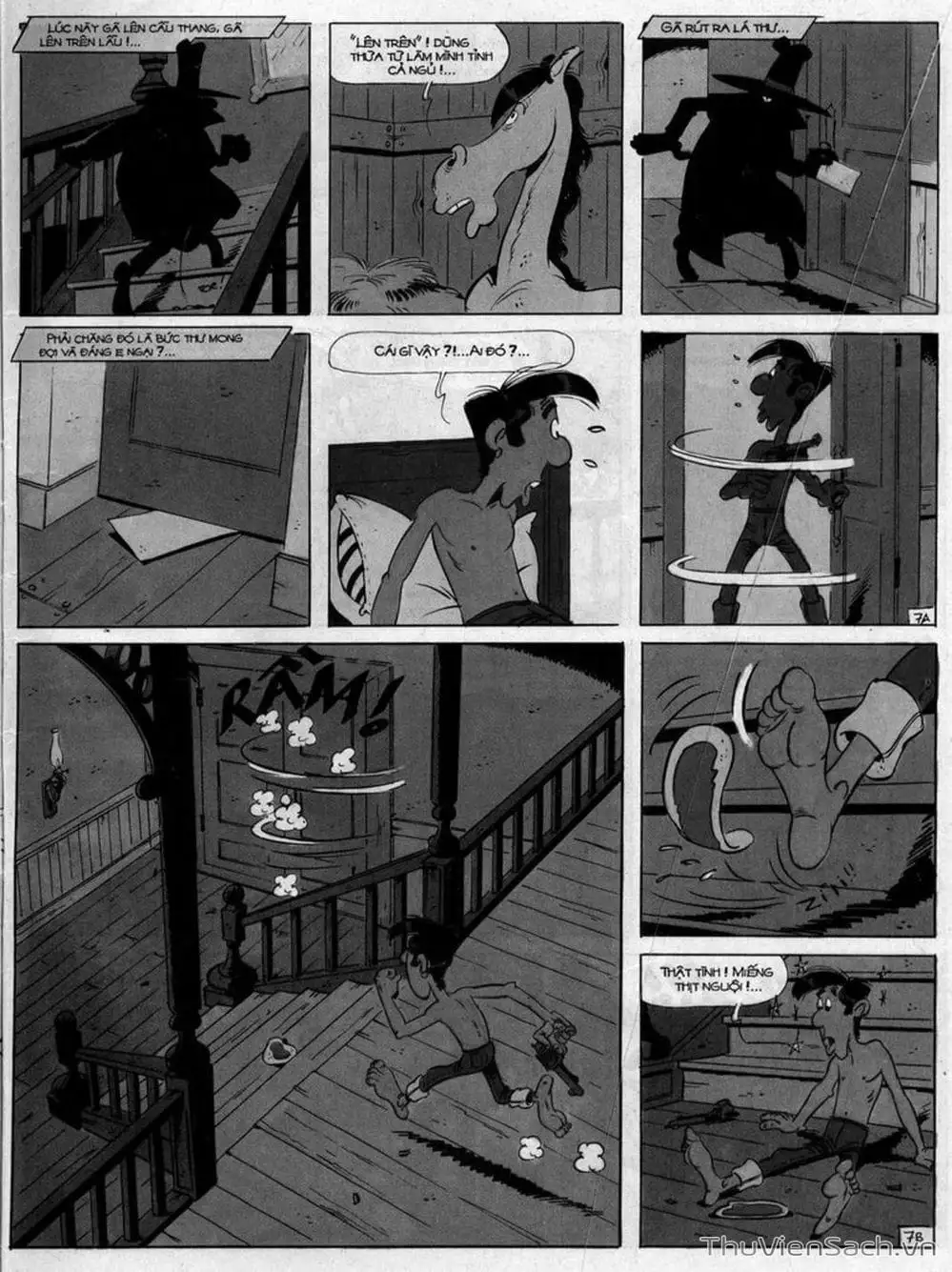 Truyện Tranh Cuộc Phiêu Lưu Kỳ Thú Của Lucky Luke trang 3