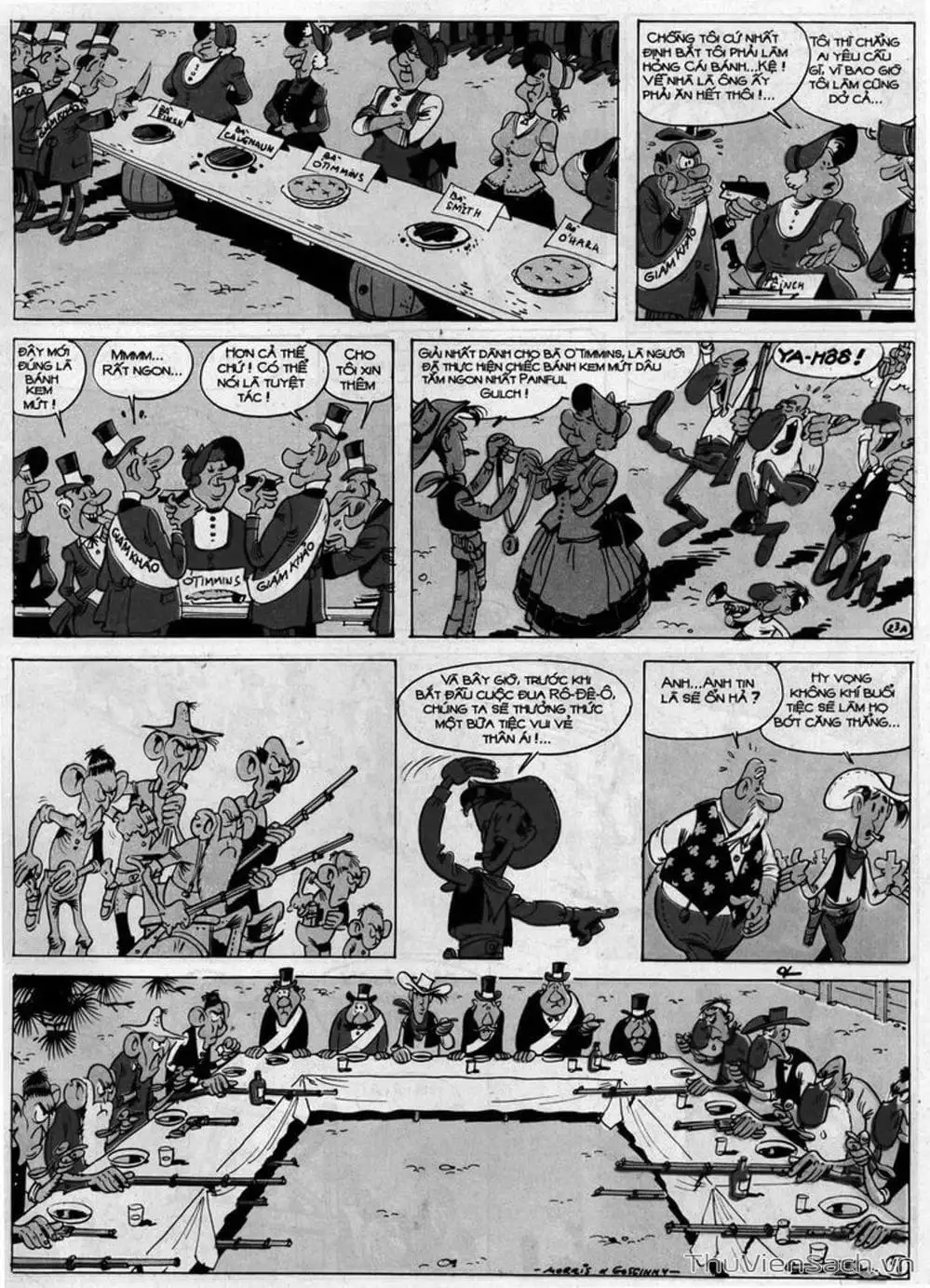 Truyện Tranh Cuộc Phiêu Lưu Kỳ Thú Của Lucky Luke trang 3