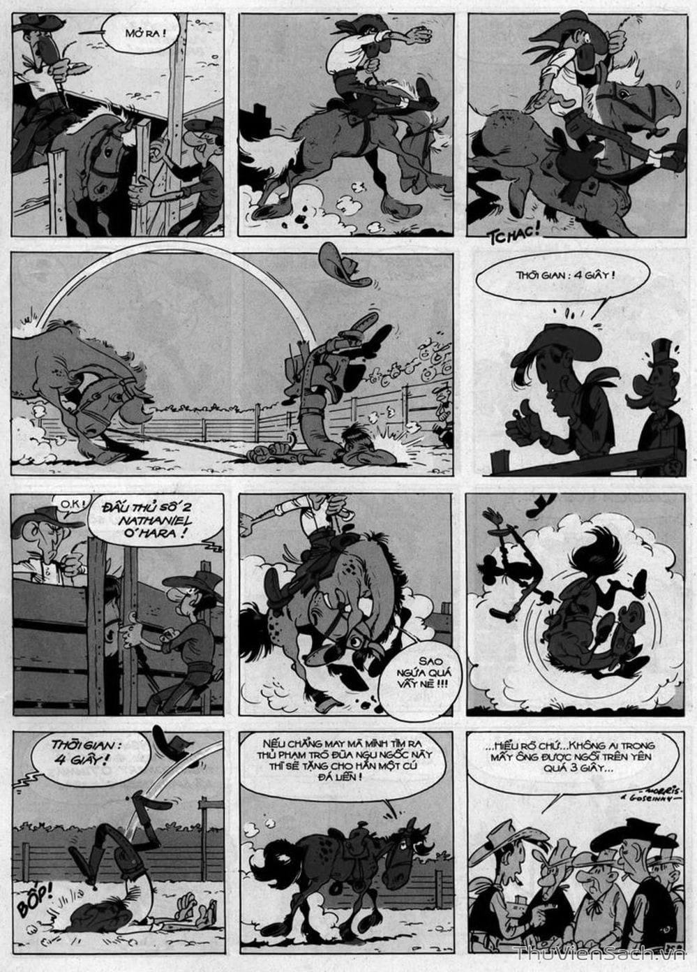 Truyện Tranh Cuộc Phiêu Lưu Kỳ Thú Của Lucky Luke trang 3