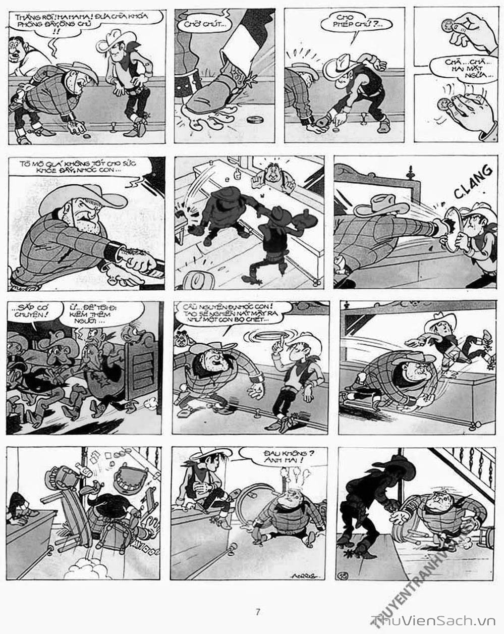 Truyện Tranh Cuộc Phiêu Lưu Kỳ Thú Của Lucky Luke trang 3