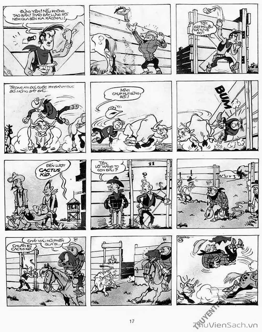 Truyện Tranh Cuộc Phiêu Lưu Kỳ Thú Của Lucky Luke trang 3