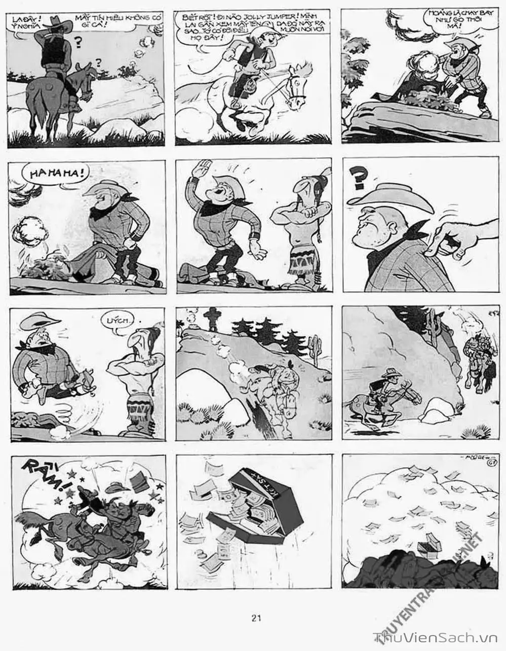 Truyện Tranh Cuộc Phiêu Lưu Kỳ Thú Của Lucky Luke trang 3