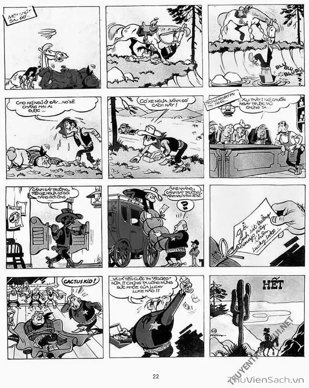 Truyện Tranh Cuộc Phiêu Lưu Kỳ Thú Của Lucky Luke trang 3