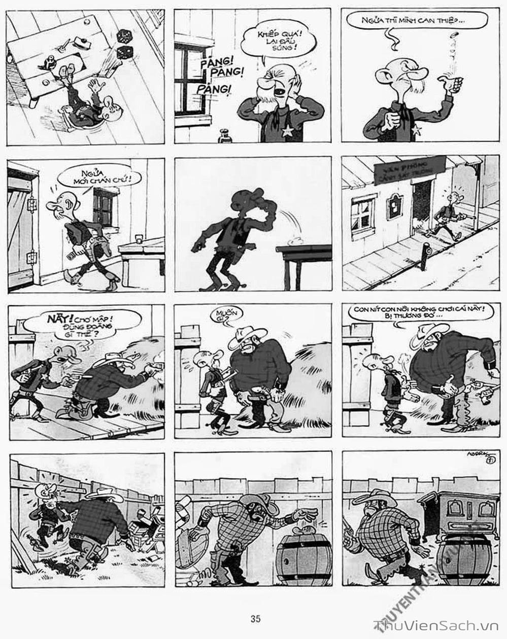 Truyện Tranh Cuộc Phiêu Lưu Kỳ Thú Của Lucky Luke trang 3