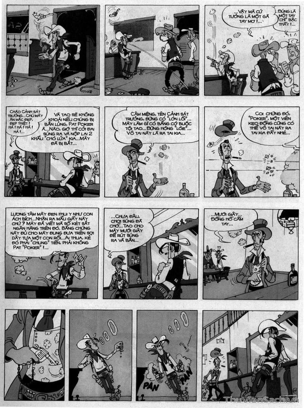 Truyện Tranh Cuộc Phiêu Lưu Kỳ Thú Của Lucky Luke trang 3