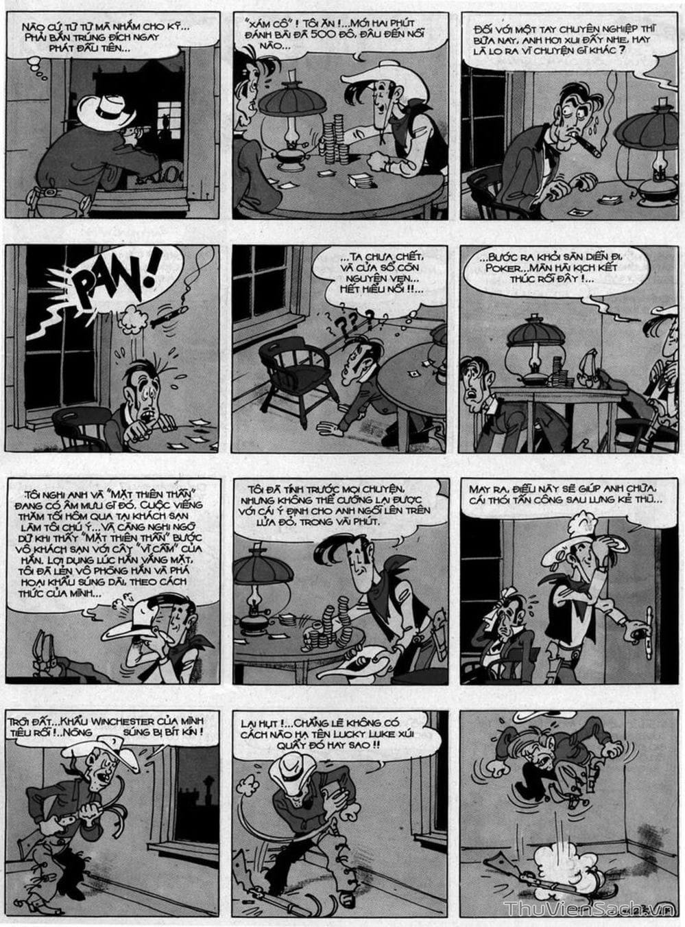 Truyện Tranh Cuộc Phiêu Lưu Kỳ Thú Của Lucky Luke trang 3