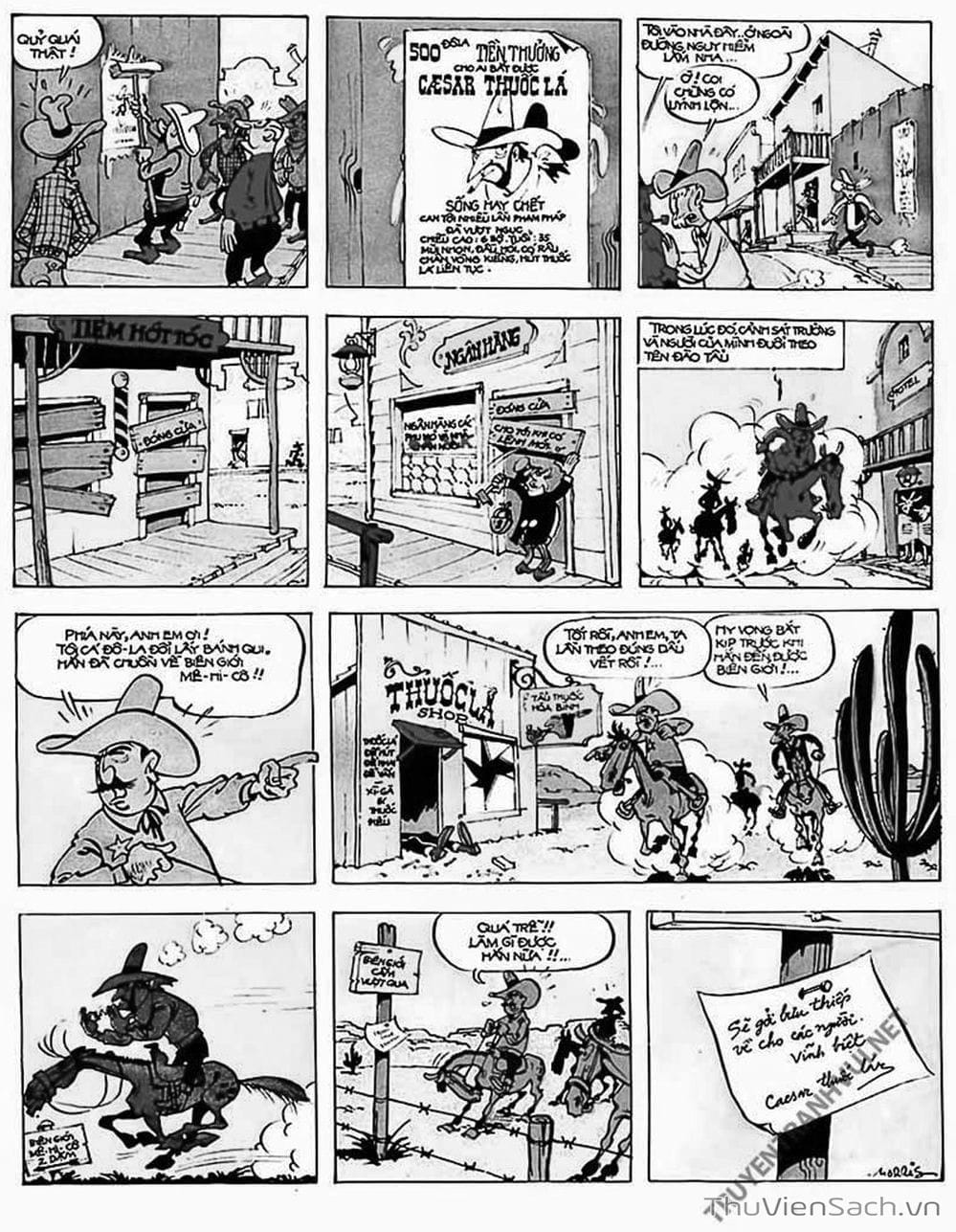 Truyện Tranh Cuộc Phiêu Lưu Kỳ Thú Của Lucky Luke trang 3