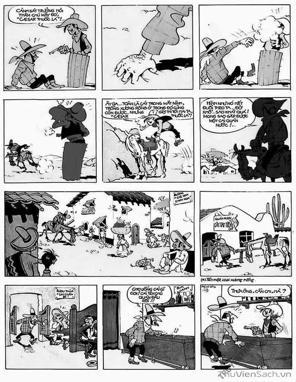 Truyện Tranh Cuộc Phiêu Lưu Kỳ Thú Của Lucky Luke trang 3