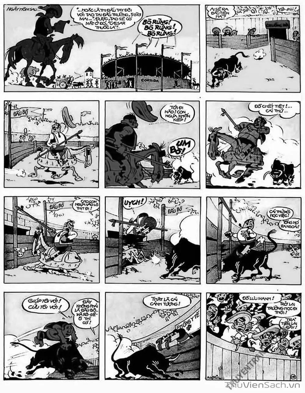 Truyện Tranh Cuộc Phiêu Lưu Kỳ Thú Của Lucky Luke trang 3