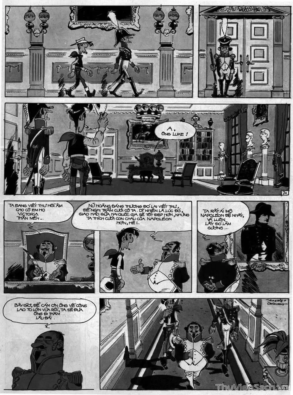 Truyện Tranh Cuộc Phiêu Lưu Kỳ Thú Của Lucky Luke trang 3