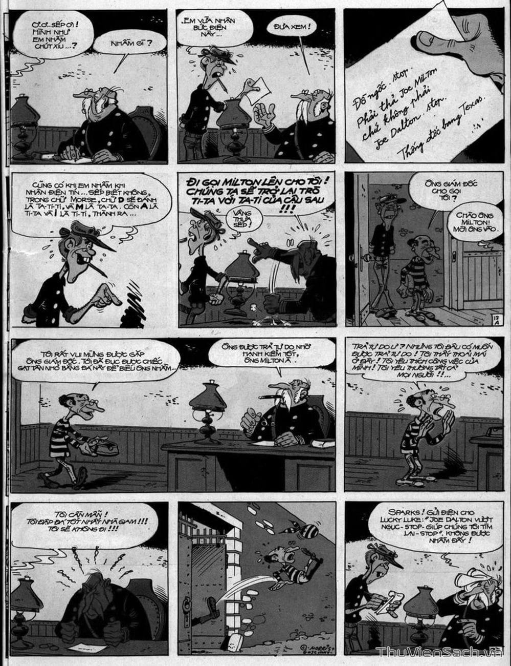 Truyện Tranh Cuộc Phiêu Lưu Kỳ Thú Của Lucky Luke trang 3