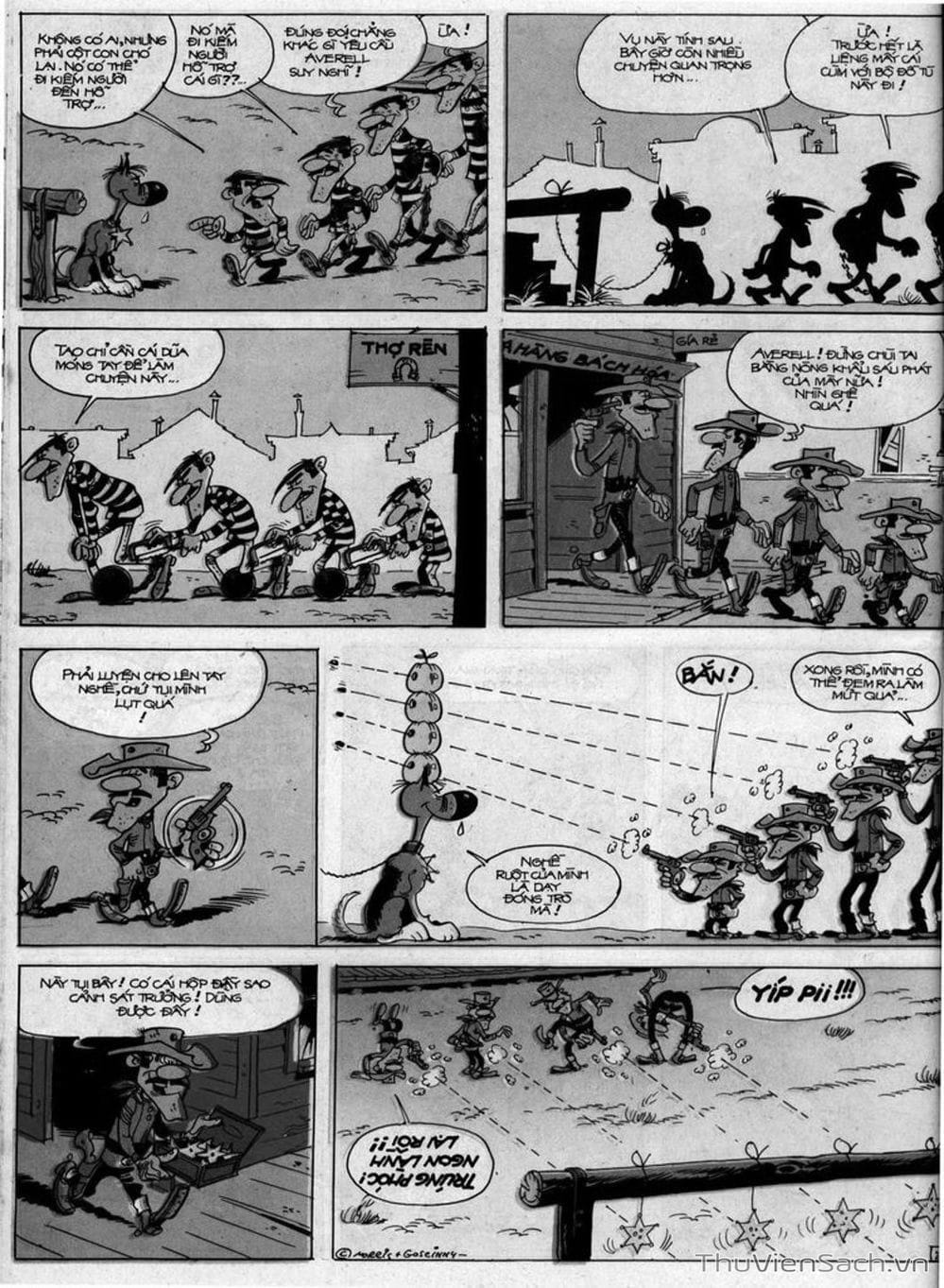 Truyện Tranh Cuộc Phiêu Lưu Kỳ Thú Của Lucky Luke trang 3