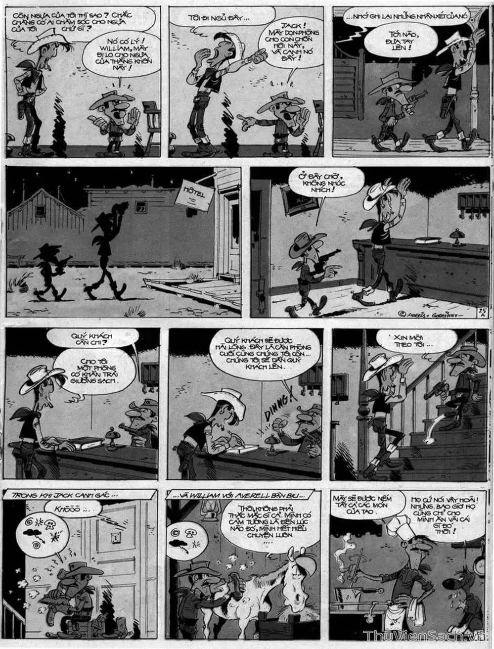 Truyện Tranh Cuộc Phiêu Lưu Kỳ Thú Của Lucky Luke trang 3