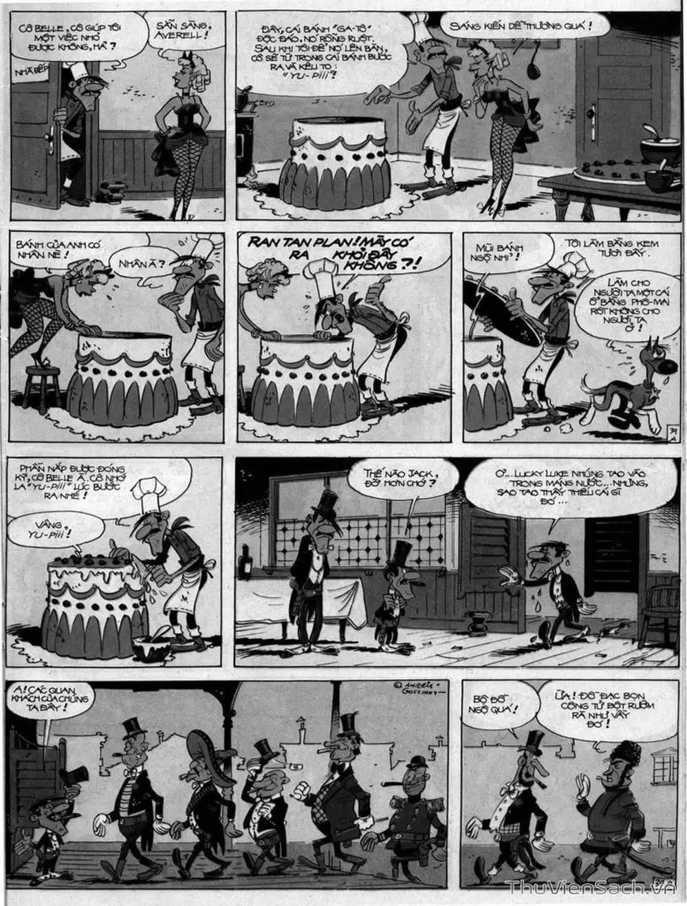 Truyện Tranh Cuộc Phiêu Lưu Kỳ Thú Của Lucky Luke trang 3