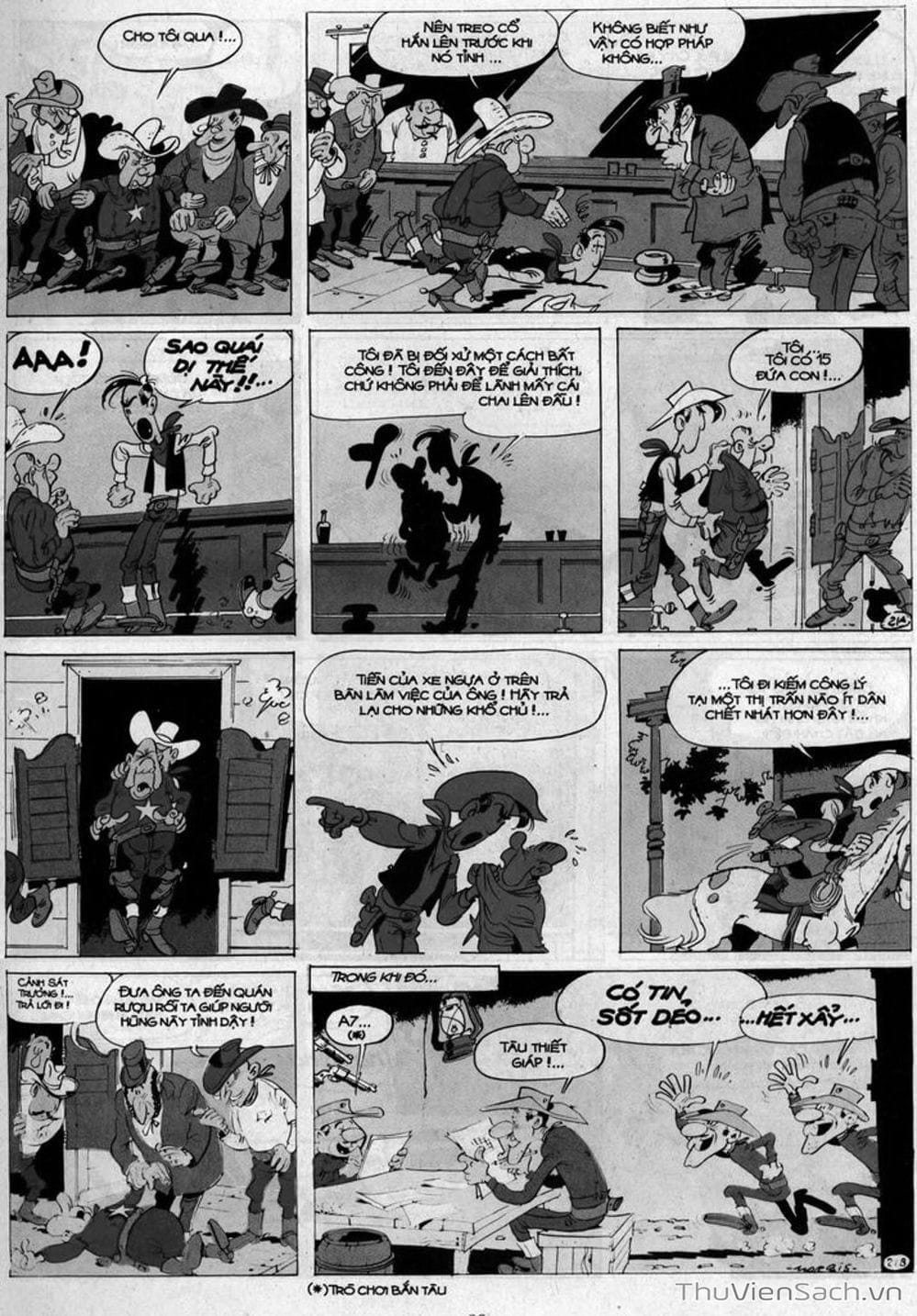 Truyện Tranh Cuộc Phiêu Lưu Kỳ Thú Của Lucky Luke trang 3