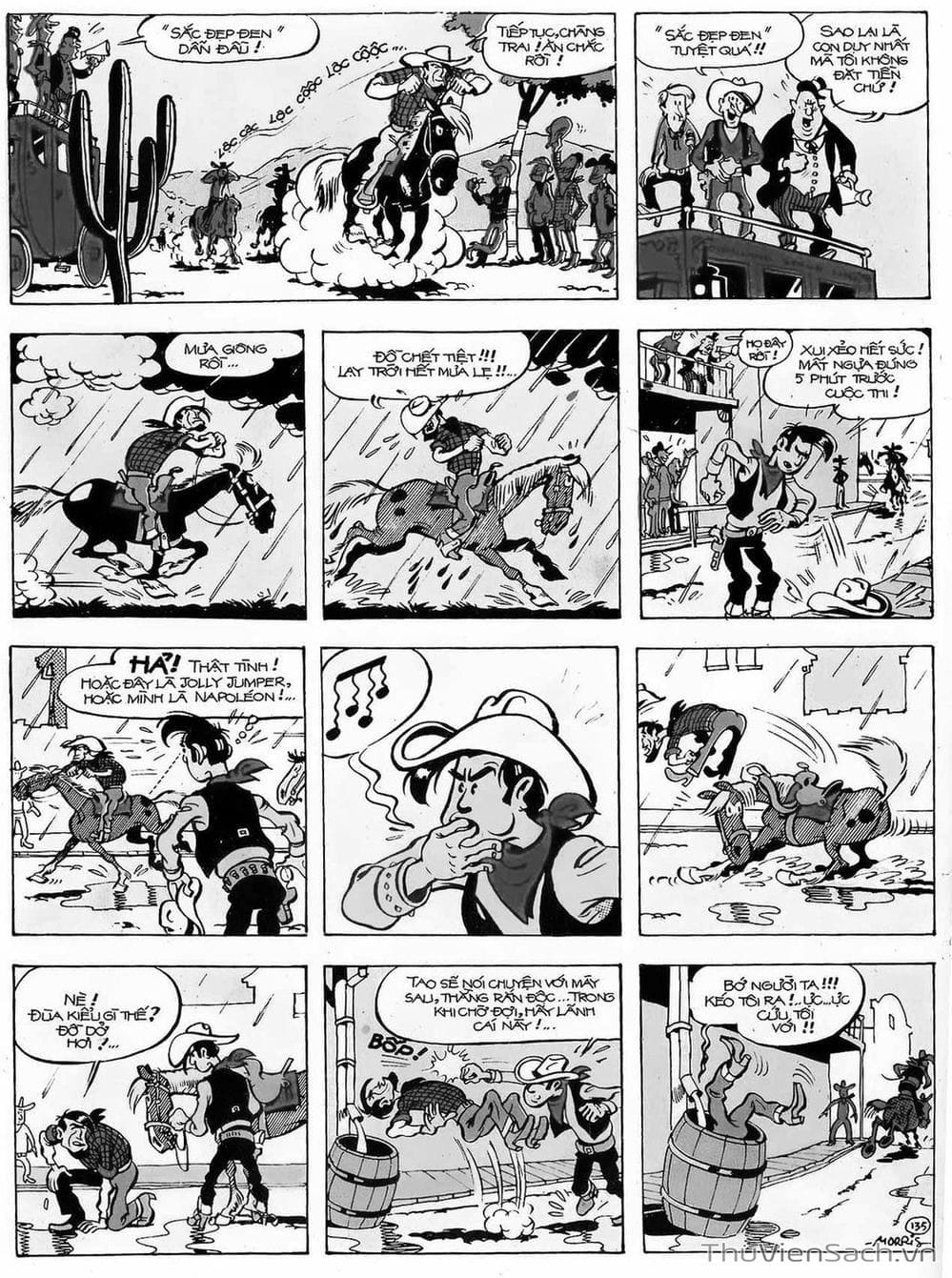 Truyện Tranh Cuộc Phiêu Lưu Kỳ Thú Của Lucky Luke trang 3