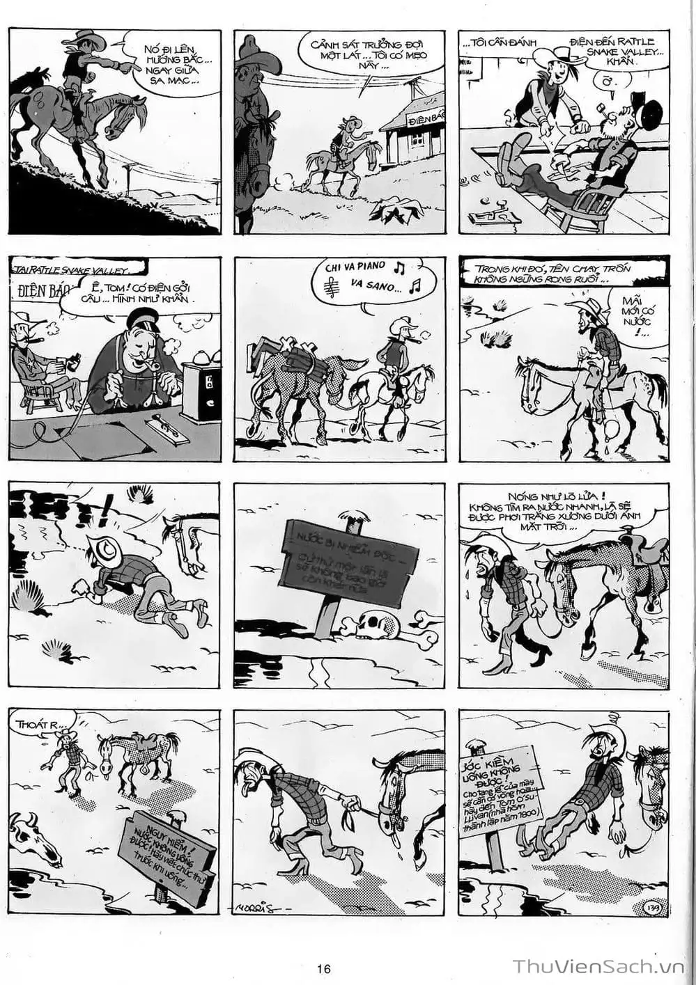Truyện Tranh Cuộc Phiêu Lưu Kỳ Thú Của Lucky Luke trang 3