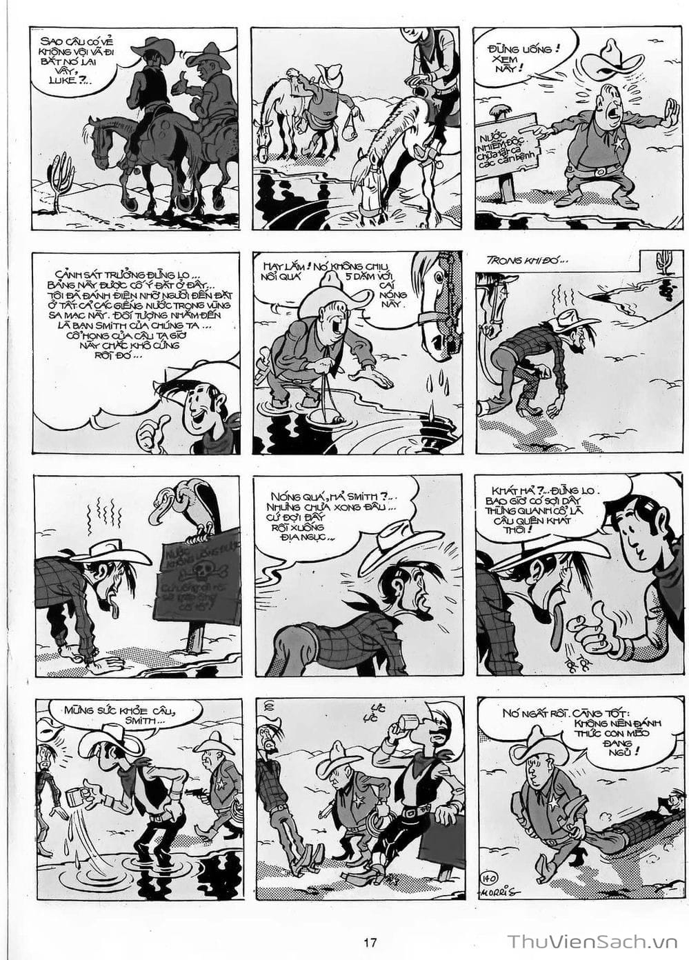 Truyện Tranh Cuộc Phiêu Lưu Kỳ Thú Của Lucky Luke trang 3