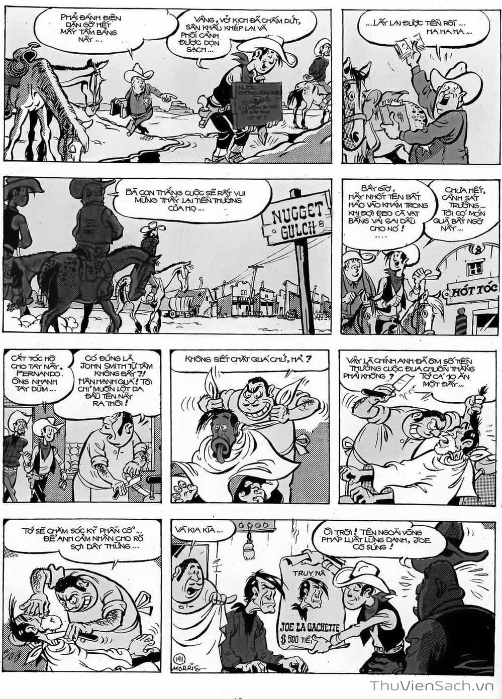 Truyện Tranh Cuộc Phiêu Lưu Kỳ Thú Của Lucky Luke trang 3