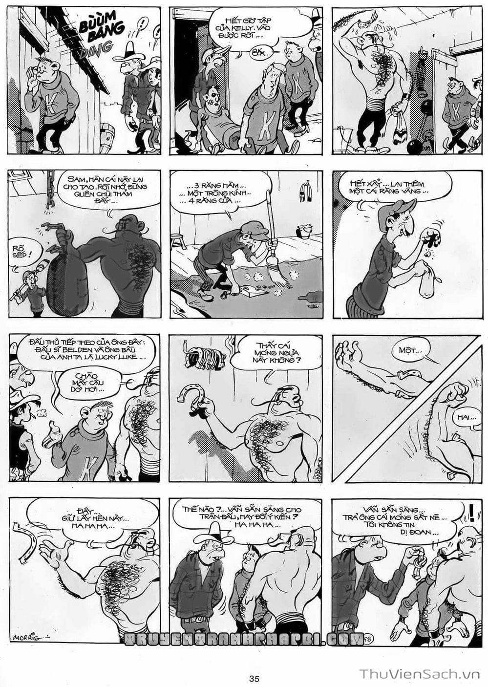 Truyện Tranh Cuộc Phiêu Lưu Kỳ Thú Của Lucky Luke trang 3