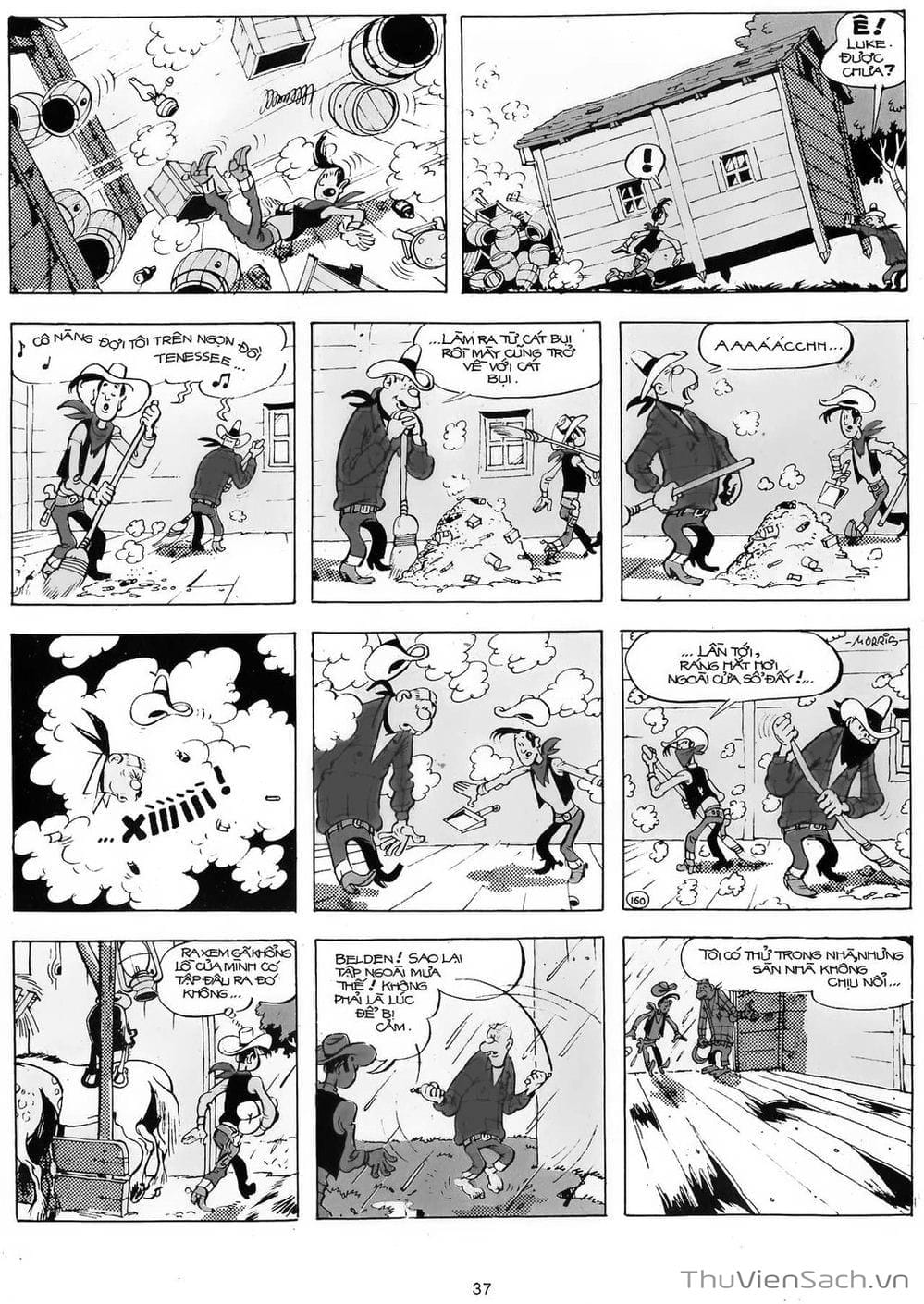Truyện Tranh Cuộc Phiêu Lưu Kỳ Thú Của Lucky Luke trang 3