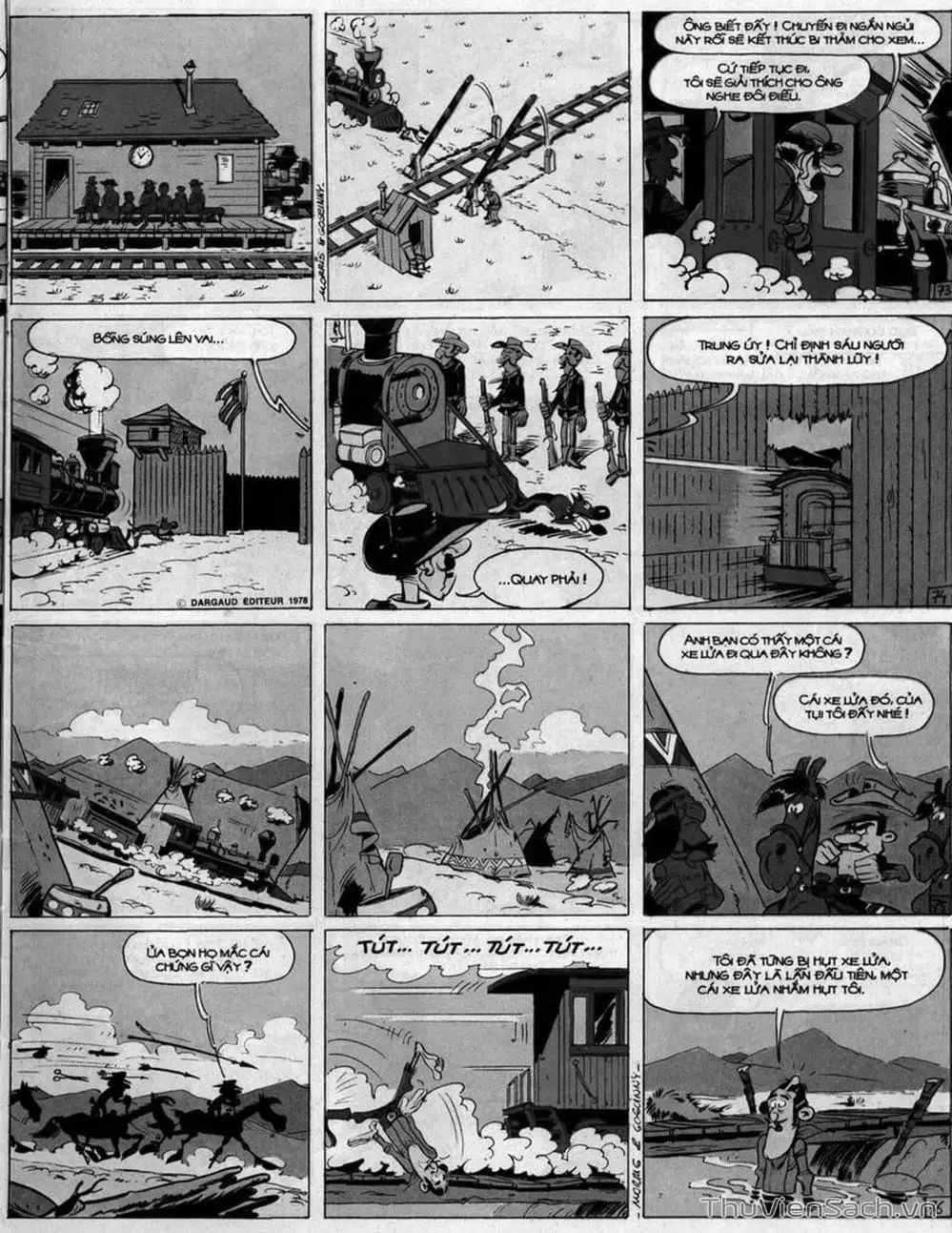 Truyện Tranh Cuộc Phiêu Lưu Kỳ Thú Của Lucky Luke trang 3