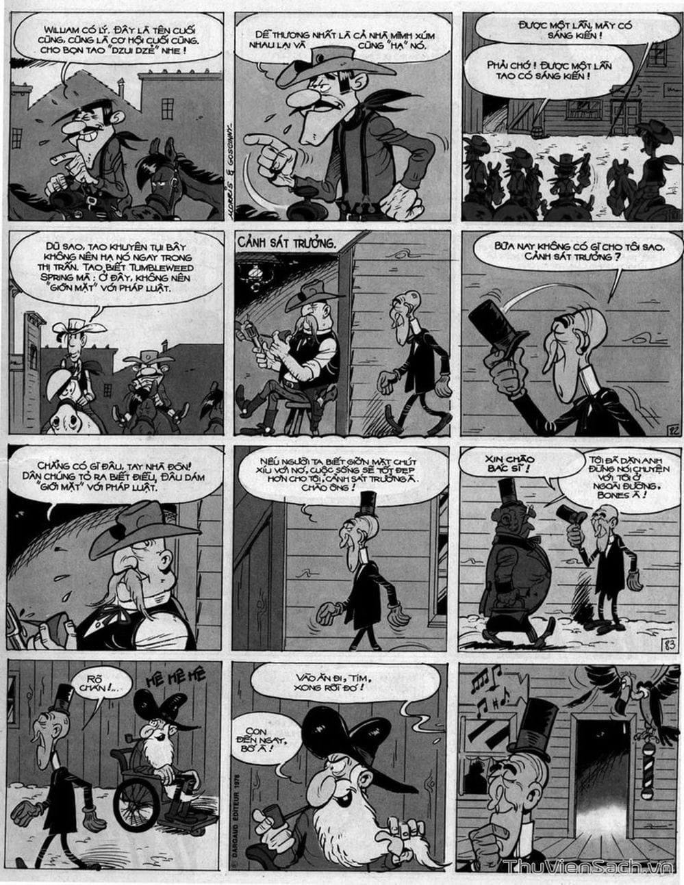 Truyện Tranh Cuộc Phiêu Lưu Kỳ Thú Của Lucky Luke trang 3