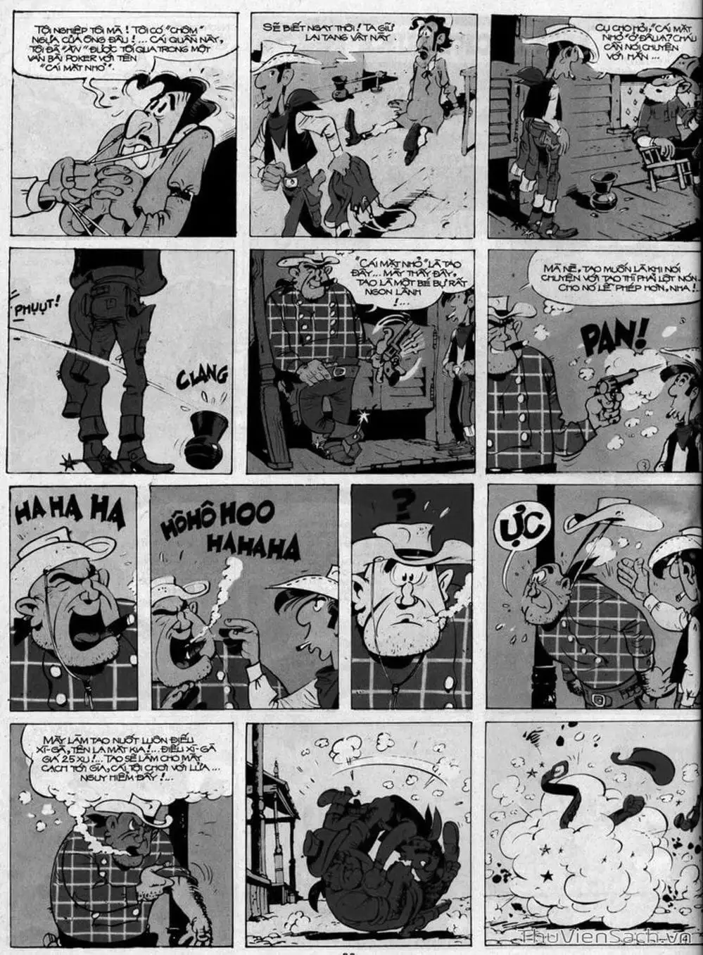 Truyện Tranh Cuộc Phiêu Lưu Kỳ Thú Của Lucky Luke trang 3