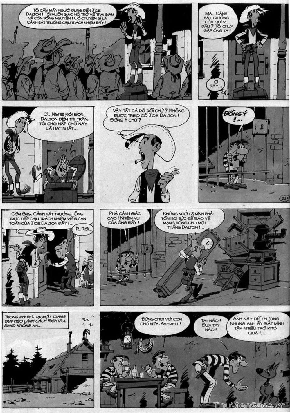 Truyện Tranh Cuộc Phiêu Lưu Kỳ Thú Của Lucky Luke trang 3
