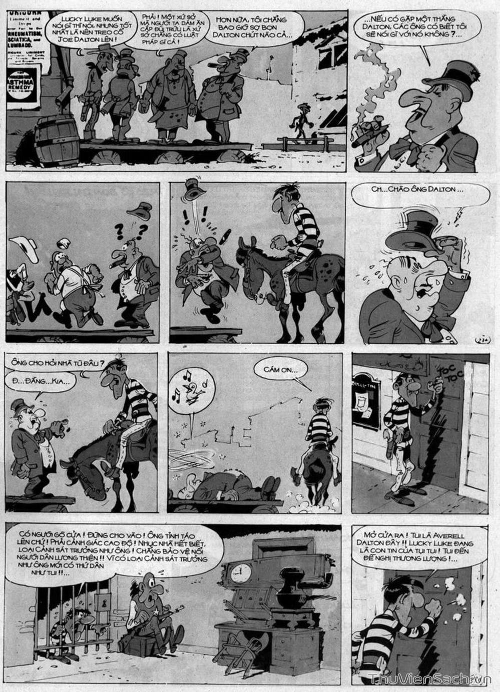 Truyện Tranh Cuộc Phiêu Lưu Kỳ Thú Của Lucky Luke trang 3