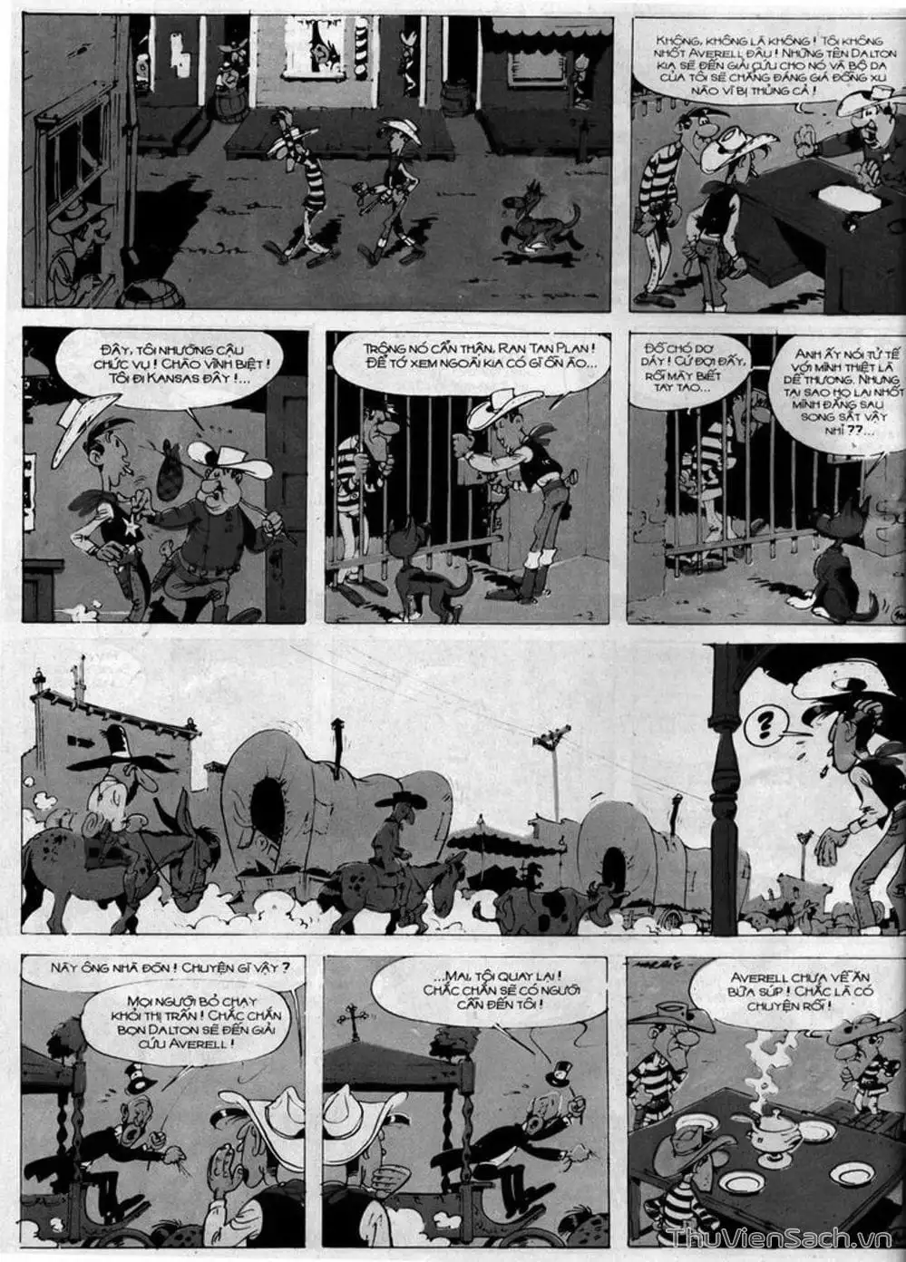 Truyện Tranh Cuộc Phiêu Lưu Kỳ Thú Của Lucky Luke trang 3