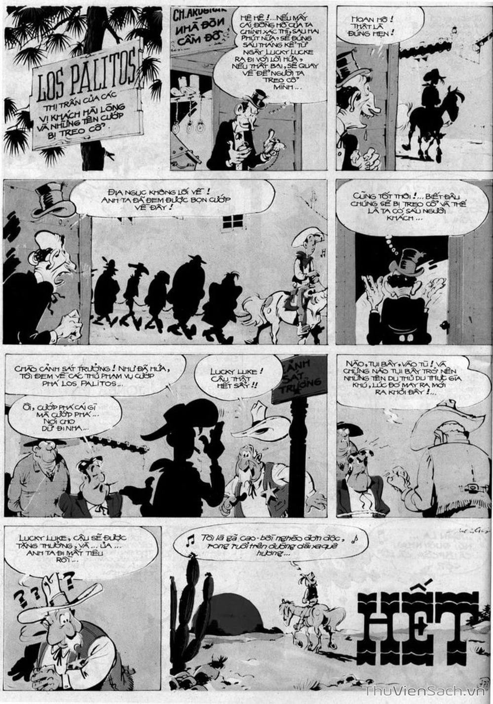 Truyện Tranh Cuộc Phiêu Lưu Kỳ Thú Của Lucky Luke trang 3