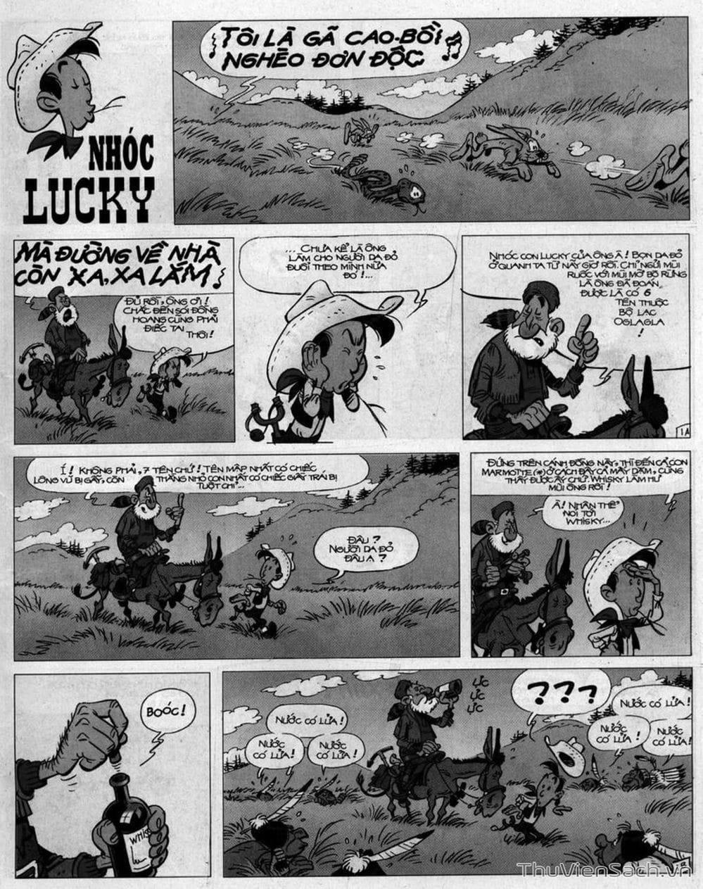 Truyện Tranh Cuộc Phiêu Lưu Kỳ Thú Của Lucky Luke trang 3