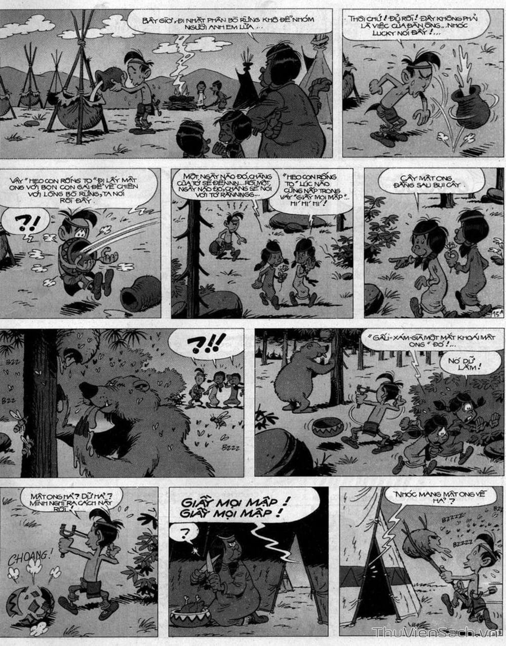 Truyện Tranh Cuộc Phiêu Lưu Kỳ Thú Của Lucky Luke trang 3