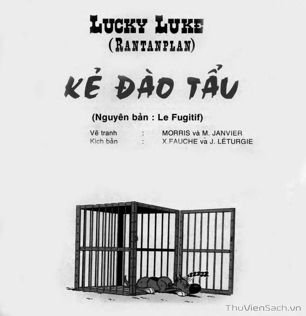 Truyện Tranh Cuộc Phiêu Lưu Kỳ Thú Của Lucky Luke trang 3