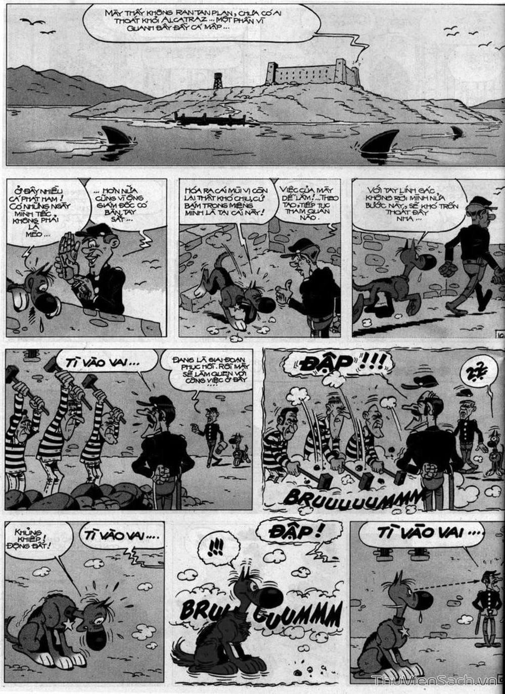 Truyện Tranh Cuộc Phiêu Lưu Kỳ Thú Của Lucky Luke trang 3