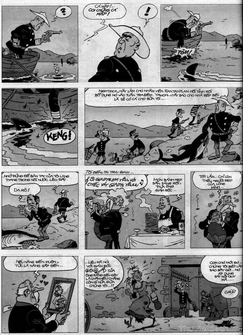 Truyện Tranh Cuộc Phiêu Lưu Kỳ Thú Của Lucky Luke trang 3