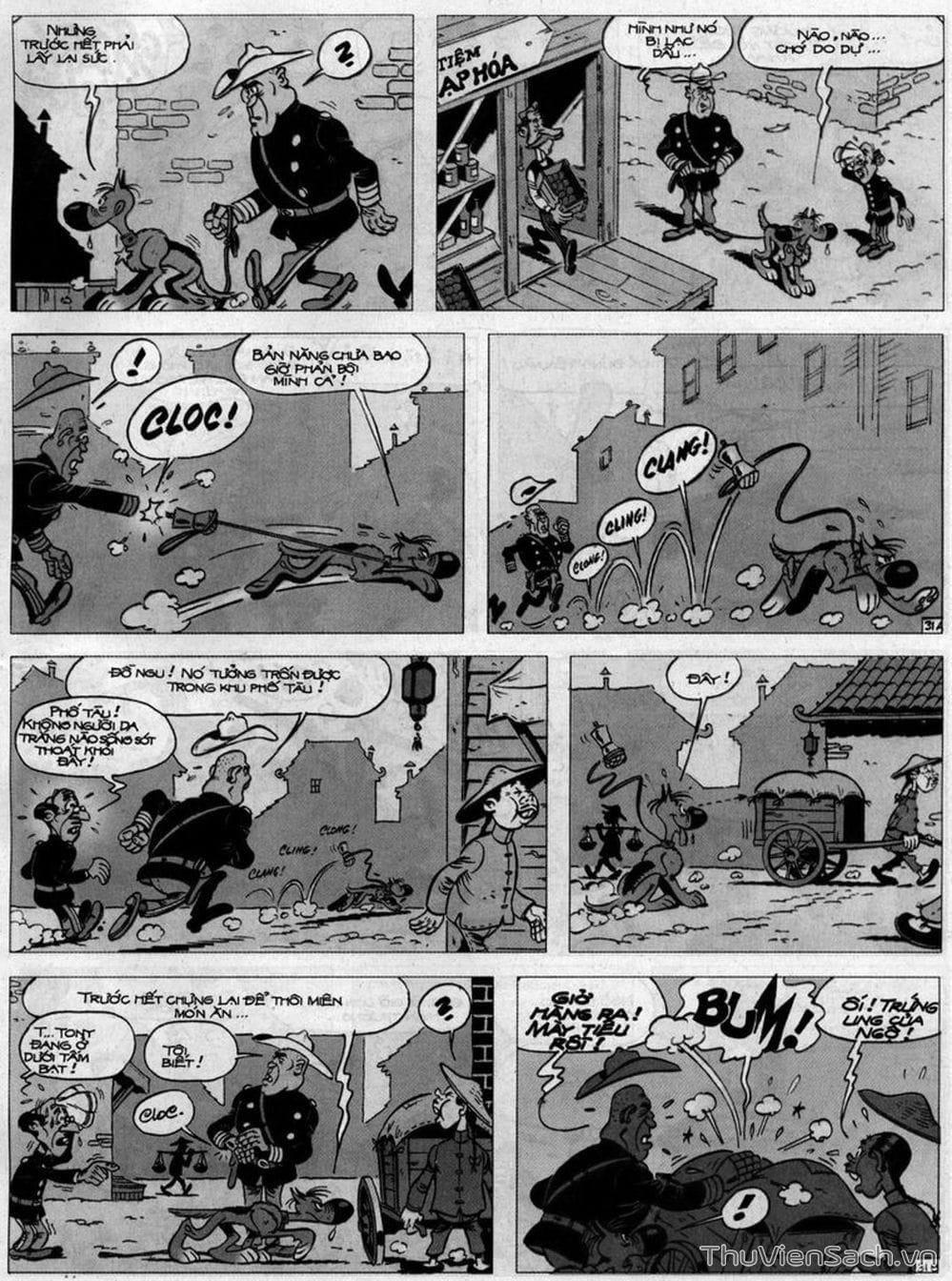 Truyện Tranh Cuộc Phiêu Lưu Kỳ Thú Của Lucky Luke trang 3