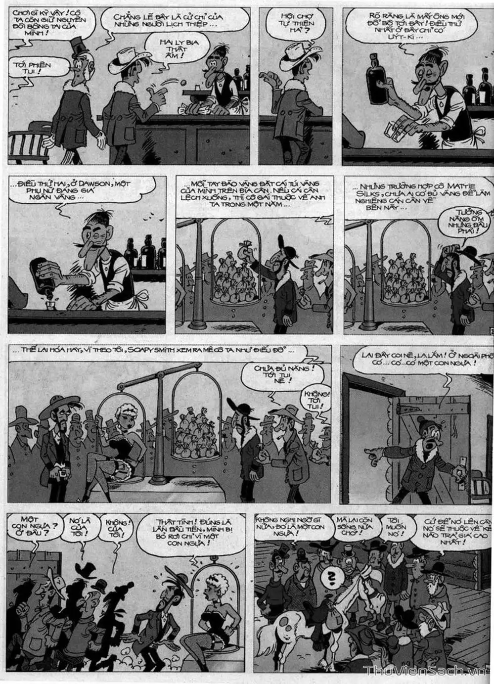 Truyện Tranh Cuộc Phiêu Lưu Kỳ Thú Của Lucky Luke trang 3