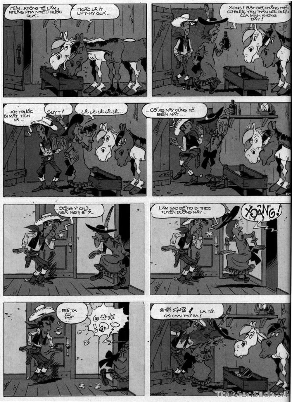 Truyện Tranh Cuộc Phiêu Lưu Kỳ Thú Của Lucky Luke trang 3