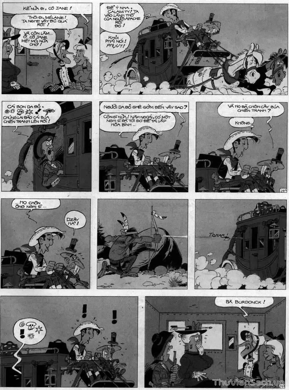 Truyện Tranh Cuộc Phiêu Lưu Kỳ Thú Của Lucky Luke trang 3