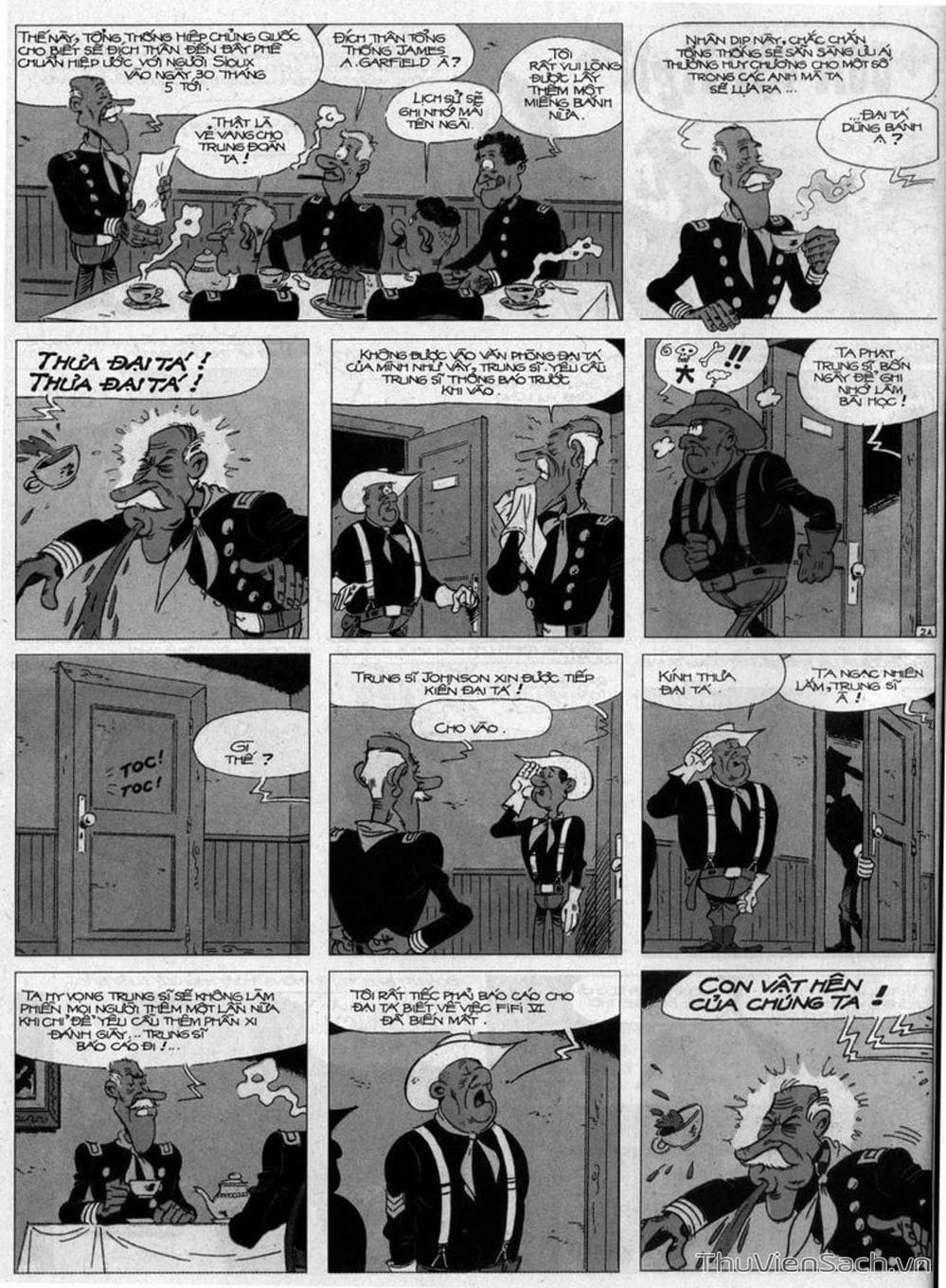 Truyện Tranh Cuộc Phiêu Lưu Kỳ Thú Của Lucky Luke trang 3