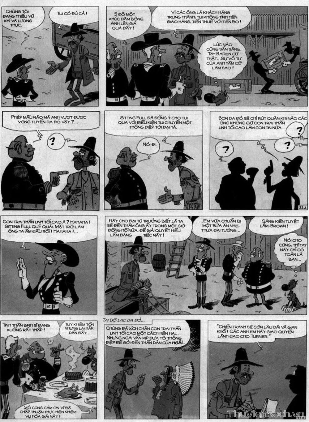 Truyện Tranh Cuộc Phiêu Lưu Kỳ Thú Của Lucky Luke trang 3