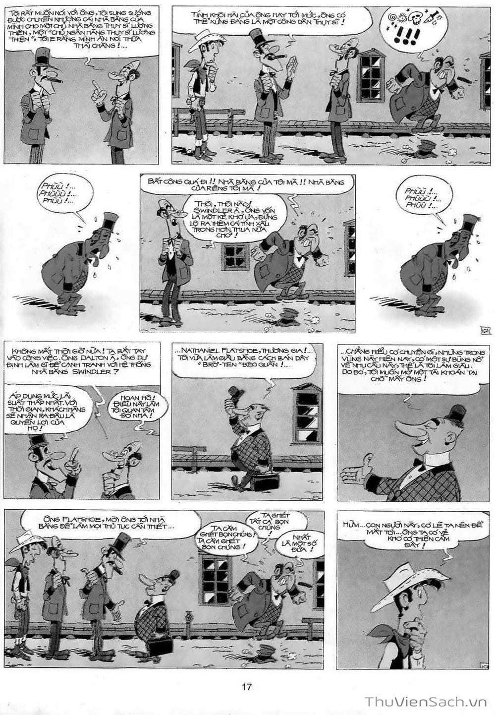 Truyện Tranh Cuộc Phiêu Lưu Kỳ Thú Của Lucky Luke trang 3